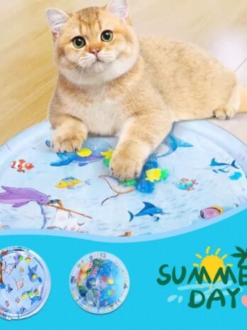 Summer Cooling Pet Water Bed Cushion Ice Pad Dog Sleeping Square Mat For Puppy Dogs Cats Pet Kennel Cool Cold