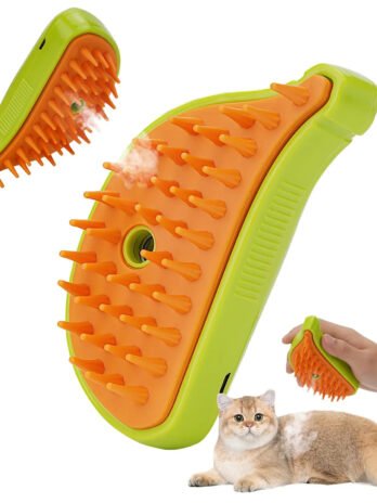 3 In 1 Pet Steam Brush Cat Dog Cleaning Steamy Spray Massage Beauty Comb Hair Removal Grooming Supplies Pets Accessories