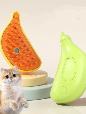 3 In 1 Pet Steam Brush Cat Dog Cleaning Steamy Spray Massage Beauty Comb Hair Removal Grooming Supplies Pets Accessories