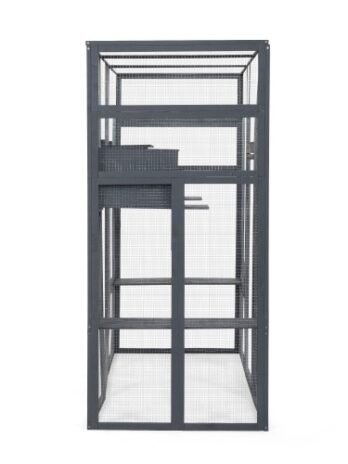 Oversized Cat Cage – Grey