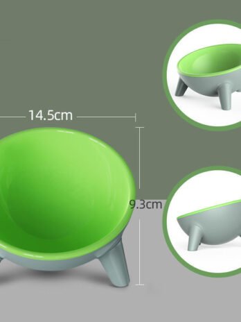 Cat Dog Bowl With Stand Pet Feeding Food Bowls Dogs Bunny Rabbit Nordic Color Feeder Product Supplies Pet Accessories