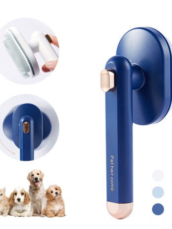 Pet Comb Cat Dog To Remove Floating Hair Pet Hair Brush Hair Removal Artifact Pet Grooming Brush Supplies Self Cleaning Comb Pet Products